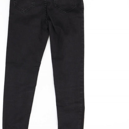 New Look Womens Black   Straight Jeans Size 6 L27 in