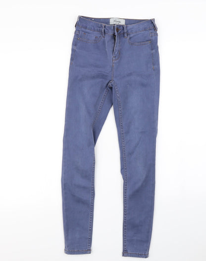 New Look Womens Blue   Straight Jeans Size 6 L27 in