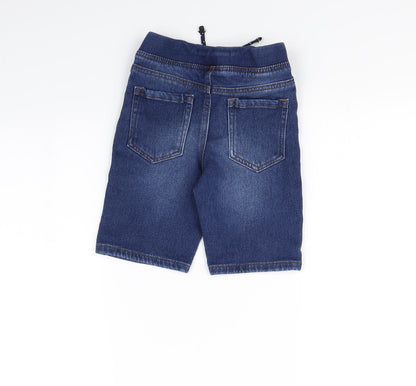 Denim & Co. Boys Blue   Cargo Shorts Size 5 Years