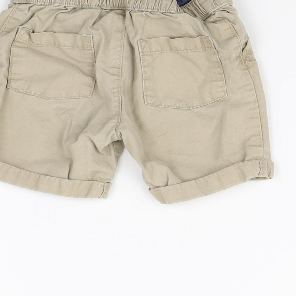 Fred & Flo Baby Beige   Cargo Trousers Size 12 Months