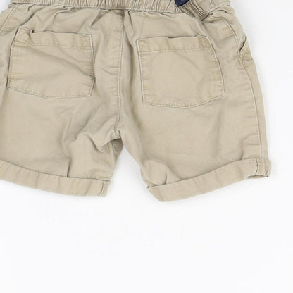 Fred & Flo Baby Beige   Cargo Trousers Size 12 Months