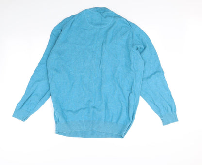 Peter Gribby Mens Blue   Pullover Jumper Size XL