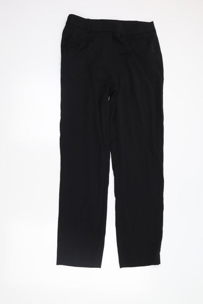 TU Womens Black   Trousers  Size 12 L29 in