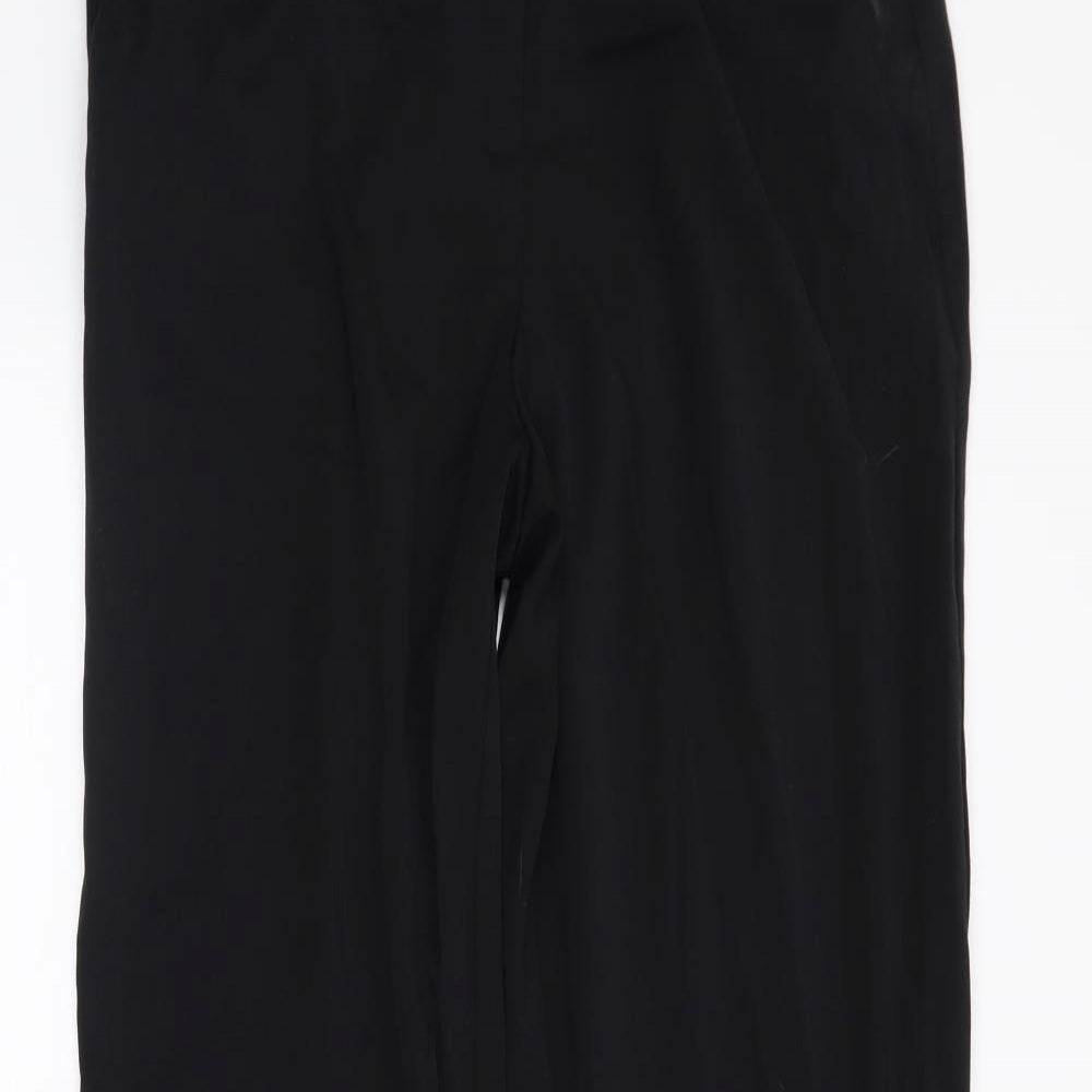 TU Womens Black   Trousers  Size 12 L29 in