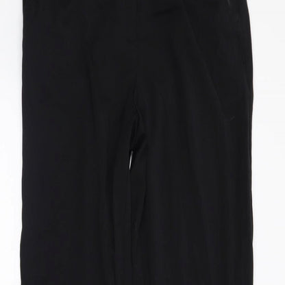 TU Womens Black   Trousers  Size 12 L29 in