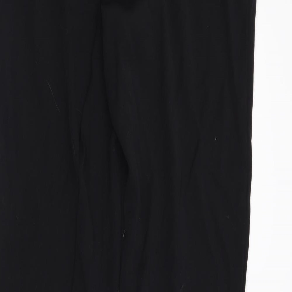 TU Womens Black   Trousers  Size 12 L29 in
