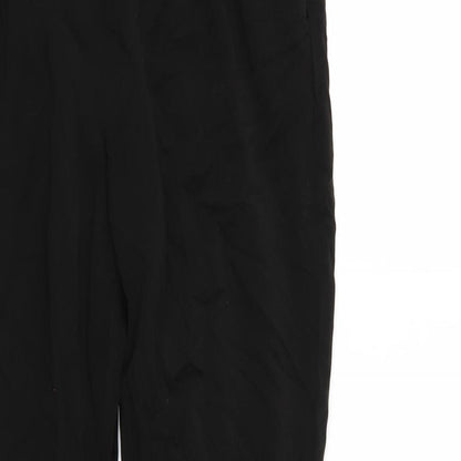 Papaya Womens Black   Jegging Trousers Size 12 L25 in