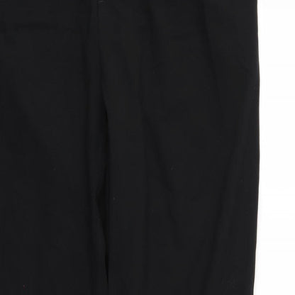 M&S Womens Black   Trousers  Size 10 L27 in