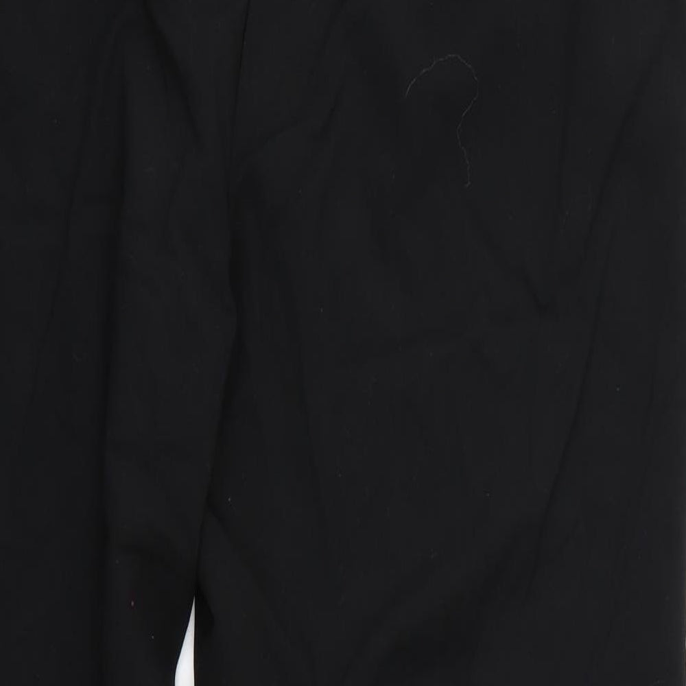 M&S Womens Black   Trousers  Size 10 L27 in