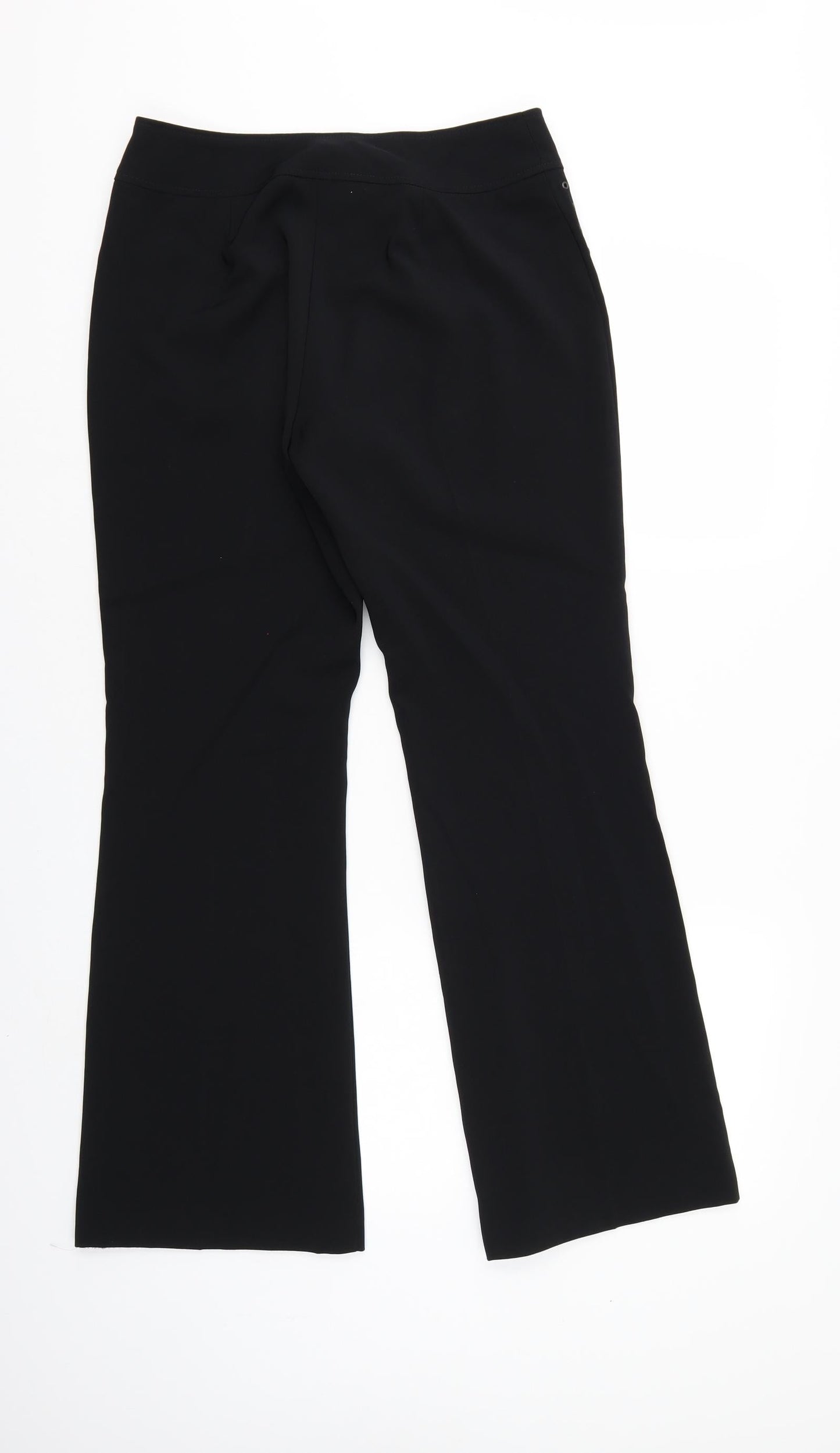 Womens UK Size 10 Dorothy Perkins Regular Fit  Black Trousers
