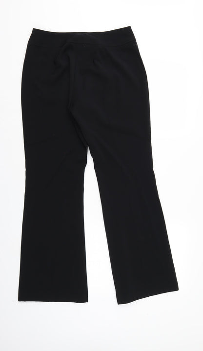 Womens UK Size 10 Dorothy Perkins Regular Fit  Black Trousers