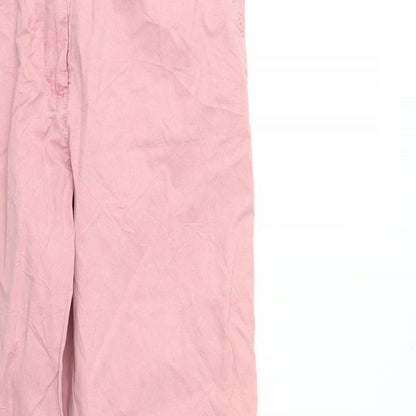 M&S Womens Pink   Straight Jeans Size 10 L27 in