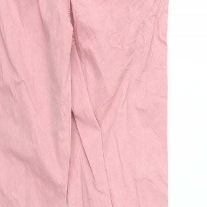 M&S Womens Pink   Straight Jeans Size 10 L27 in