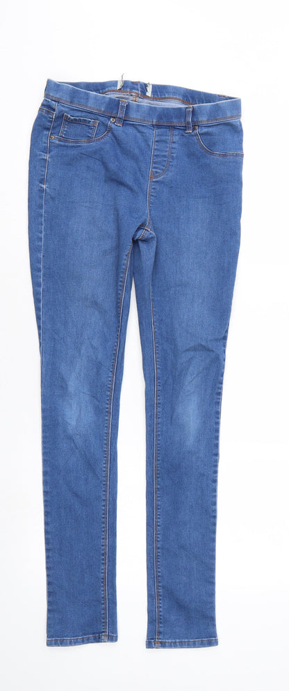 Womens UK Size  Preworn Regular Fit Skinny Blue Jeans