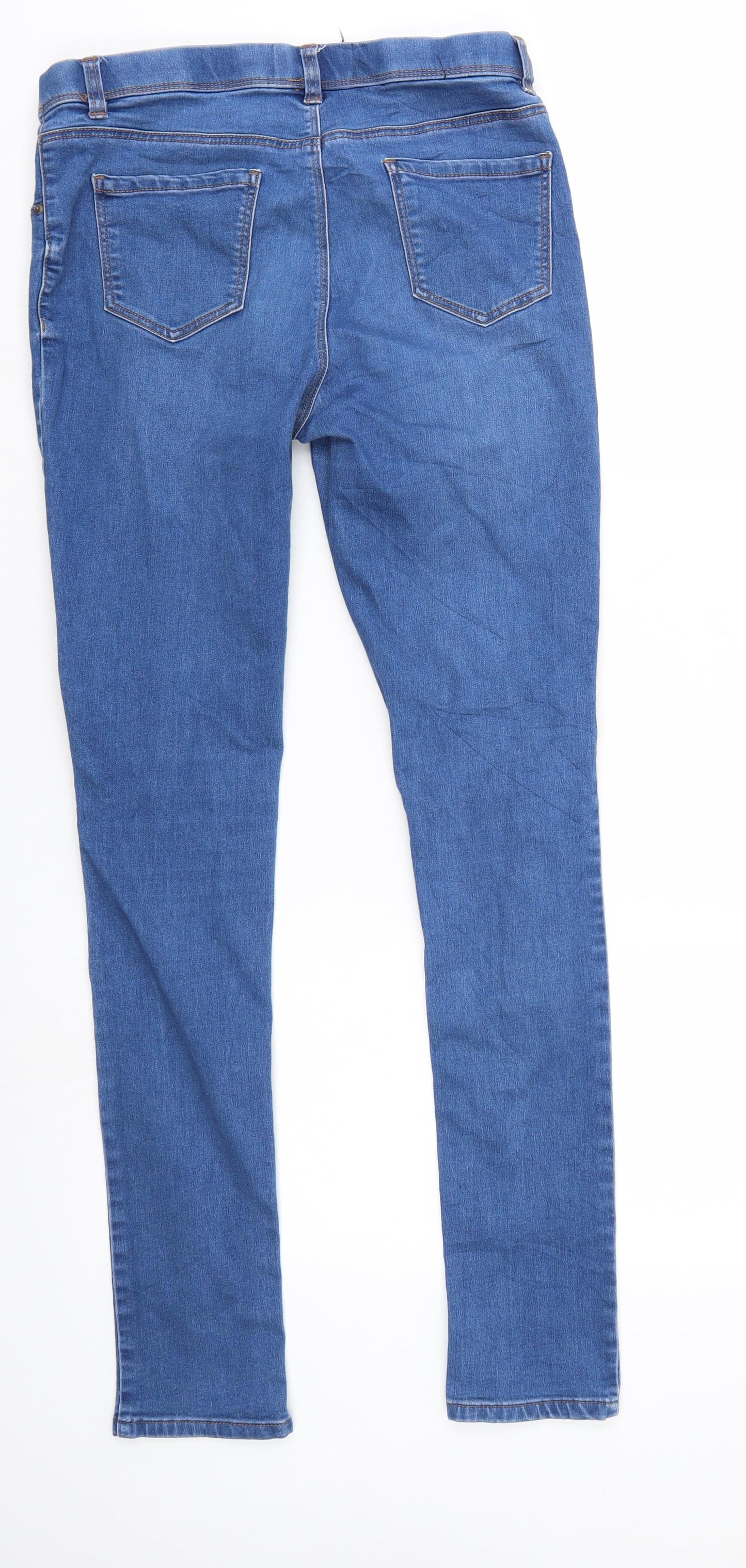 Womens UK Size  Preworn Regular Fit Skinny Blue Jeans