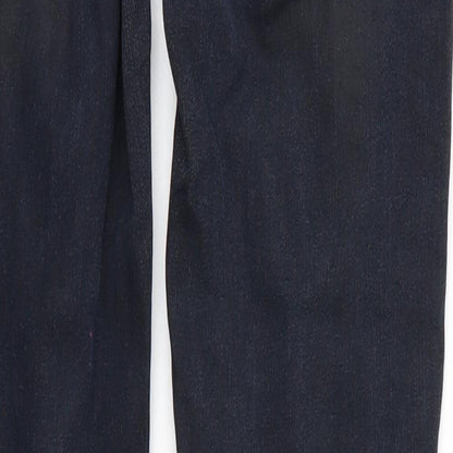 Womens UK Size 10 H&M Regular Fit Tapered Black Jeans