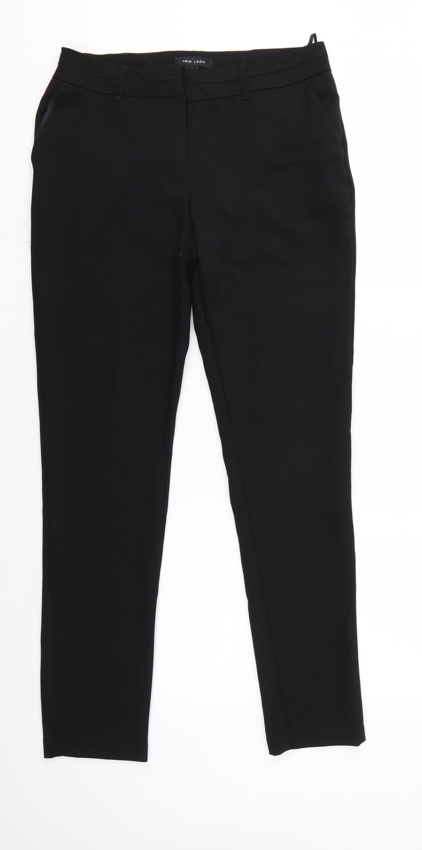 New Look Womens Black   Trousers  Size 10 L29 in