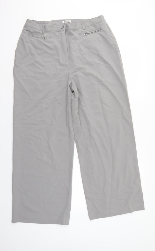 Damart Womens Grey   Trousers  Size 18 L27 in