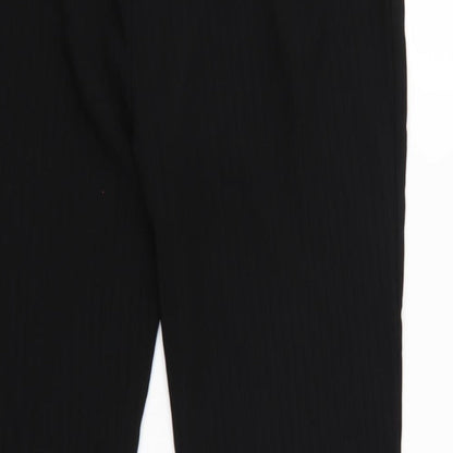 Womens UK Size 18 Papaya Regular Fit  Black Trousers