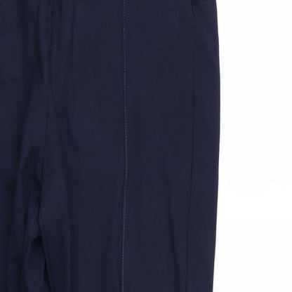 M&S Womens Blue   Trousers  Size 16 L26 in