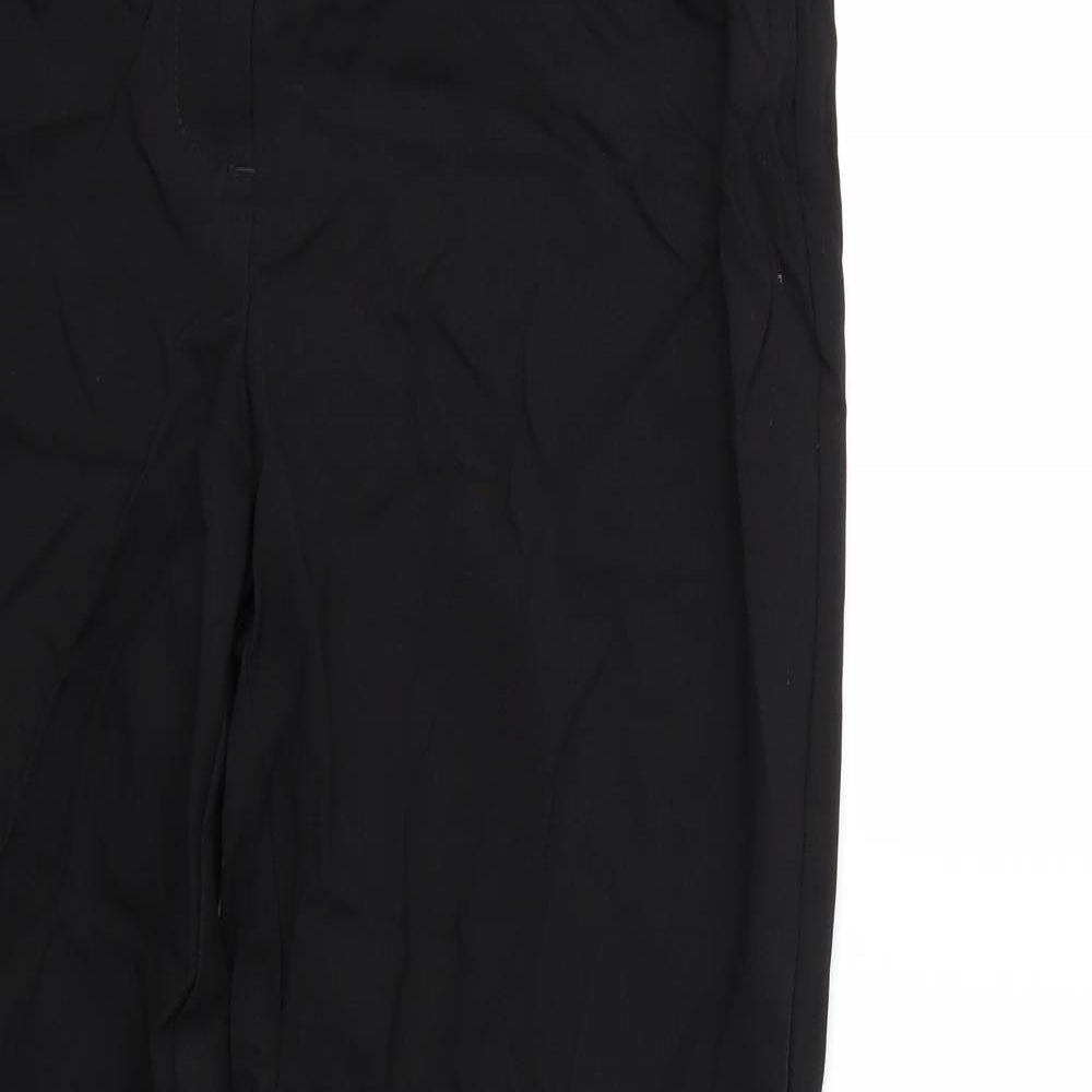 George Womens Black   Trousers  Size 12 L25 in