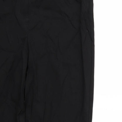 George Womens Black   Trousers  Size 12 L25 in