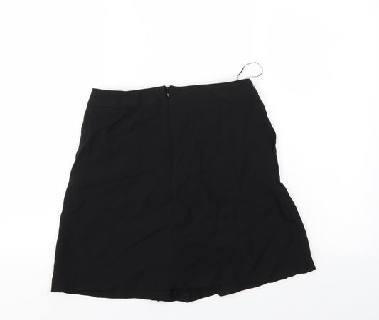NEXT Womens Black   A-Line Skirt Size 8