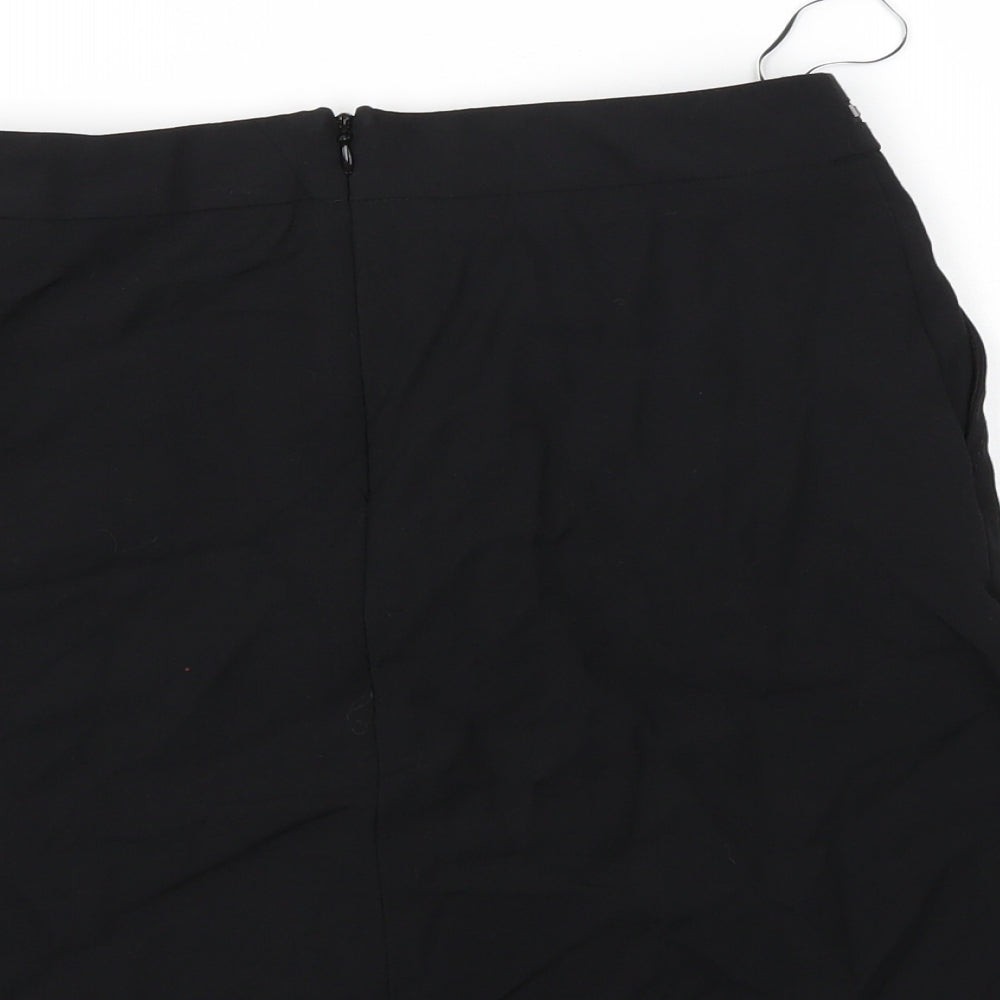 NEXT Womens Black   A-Line Skirt Size 8
