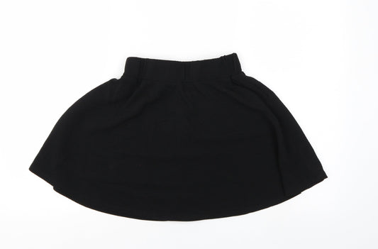 SheIn Womens Black   A-Line Skirt Size 8