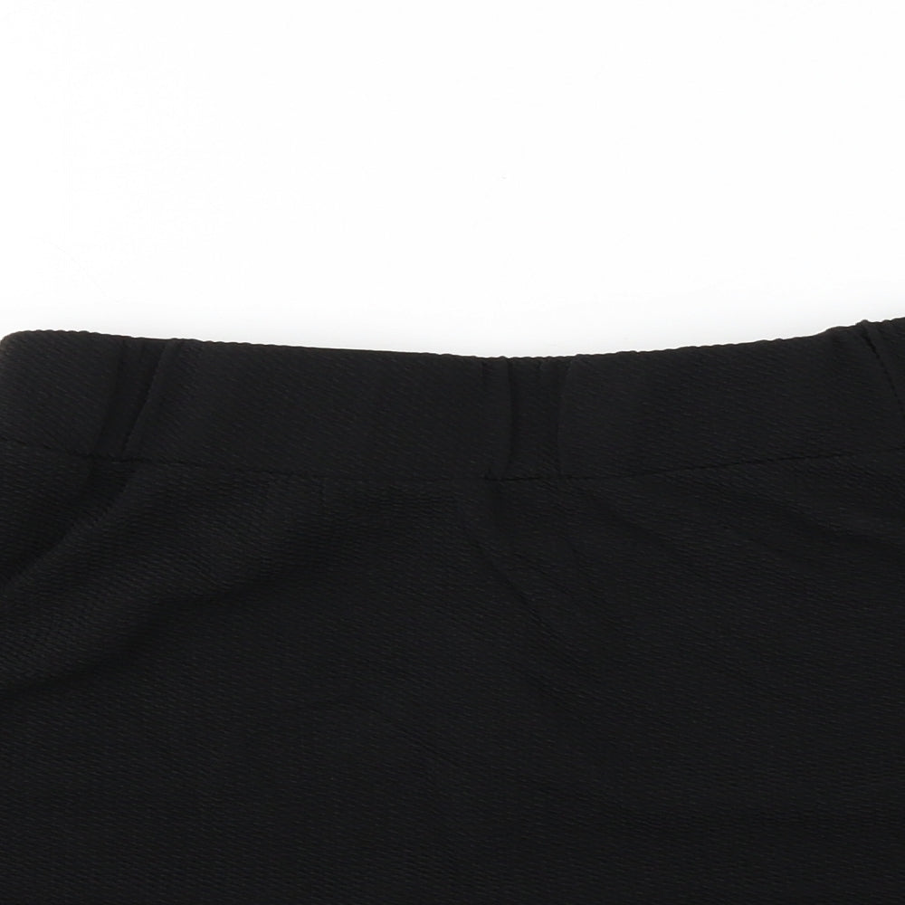 SheIn Womens Black   A-Line Skirt Size 8