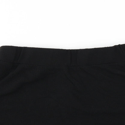 SheIn Womens Black   A-Line Skirt Size 8