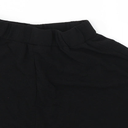 SheIn Womens Black   A-Line Skirt Size 8