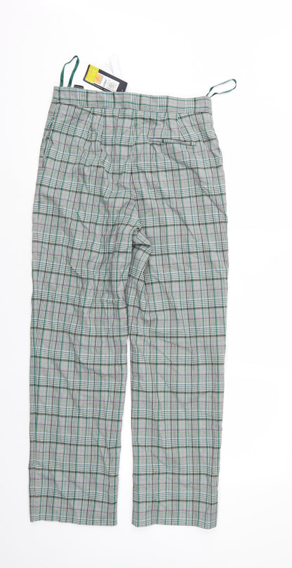The Evie Womens Multicoloured Check  Trousers  Size 10 L27 in