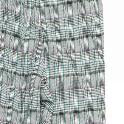 The Evie Womens Multicoloured Check  Trousers  Size 10 L27 in