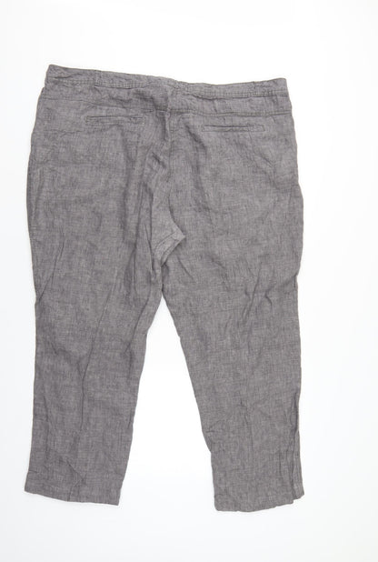 MDA Womens Grey   Trousers  Size 22 L27 in