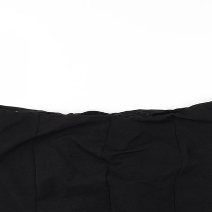 Papaya Womens Black   A-Line Skirt Size 18