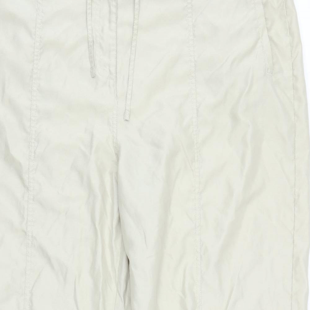 Womens UK Size 20 For Women Regular Fit Cargo Yellow Trousers