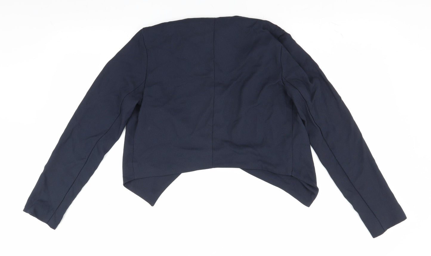 Miss Selfridge Womens Blue   Shrug Jumper Size 6