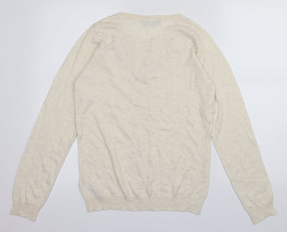 Dorothy Perkins Womens Ivory   Pullover Jumper Size 12