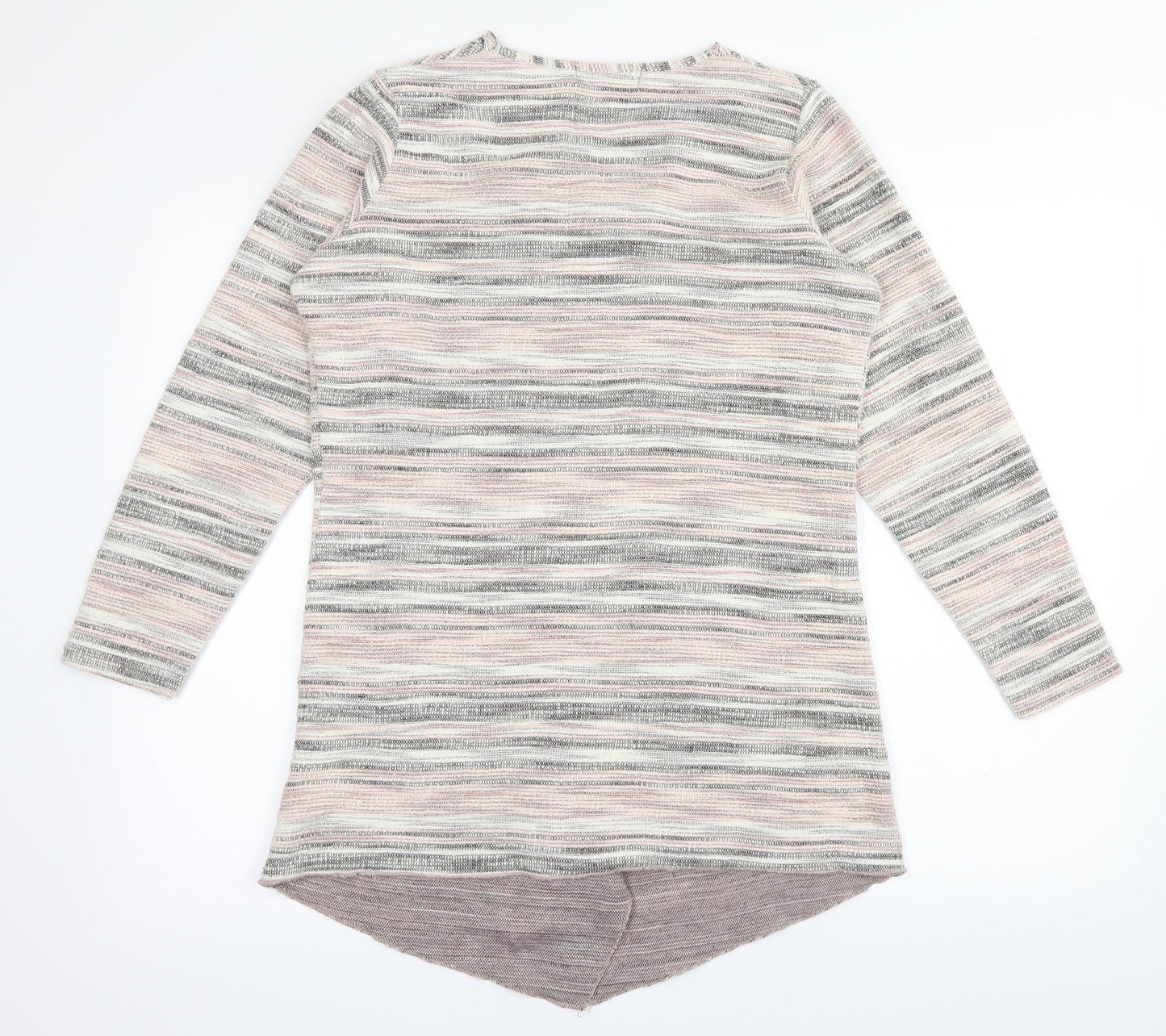 Cruz Womens Multicoloured Striped  Cardigan Jumper Size 16