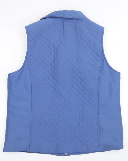 Womens UK Size M EWM Blue Gilet