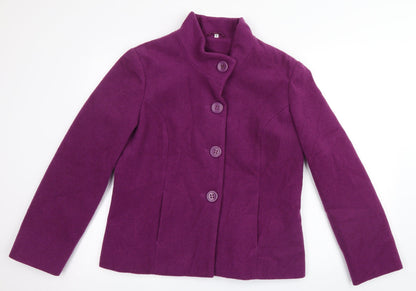 Womens UK Size 12 Preworn Purple Jacket