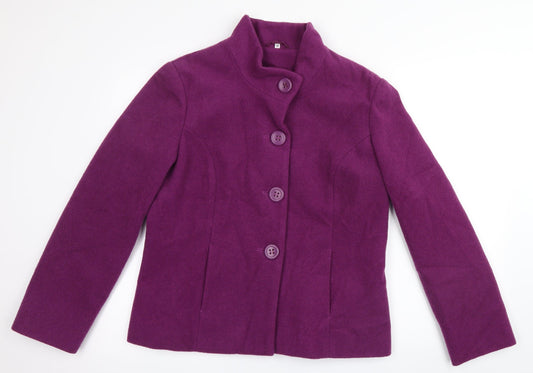 Womens UK Size 12 Preworn Purple Jacket