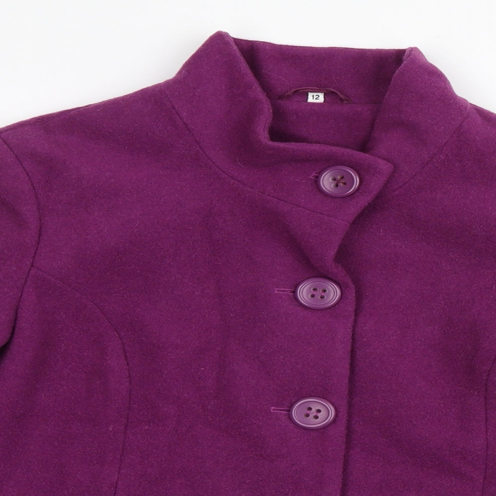 Womens UK Size 12 Preworn Purple Jacket