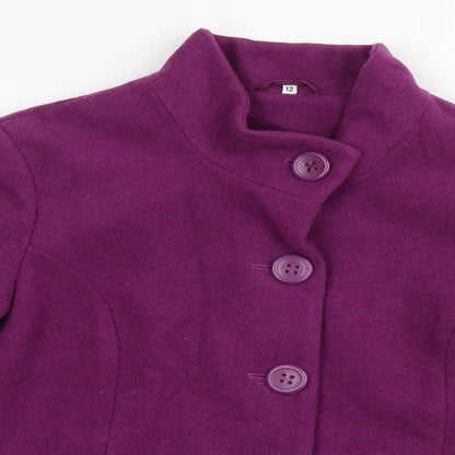 Womens UK Size 12 Preworn Purple Jacket