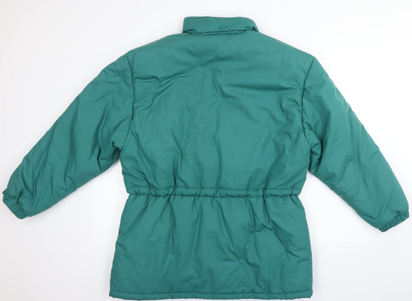 Select Casuals Womens Green   Anorak Coat Size 12  - concealed hood