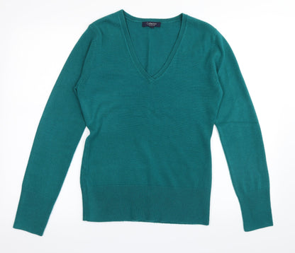 Debenhams Womens Green   Pullover Jumper Size 10