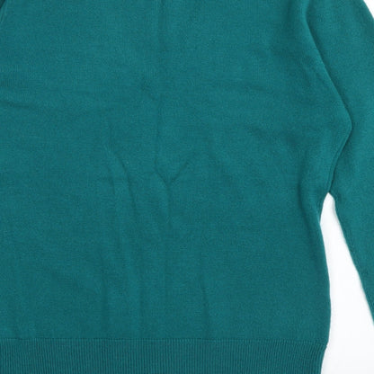 Debenhams Womens Green   Pullover Jumper Size 10