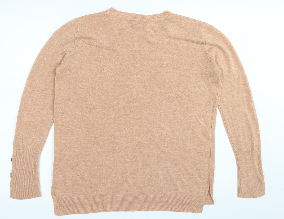 Primark Womens Beige   Pullover Jumper Size L