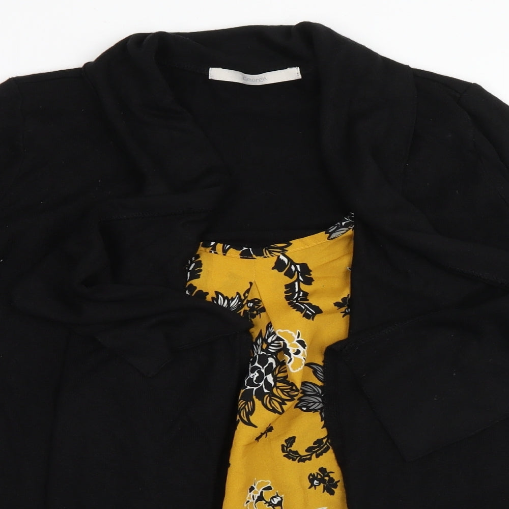 George` Womens Black   Cardigan Jumper Size 10  - blouse front